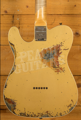 Fender Custom Shop LTD '60 Tele Custom Heavy Relic Aztec Gold over 3TSB