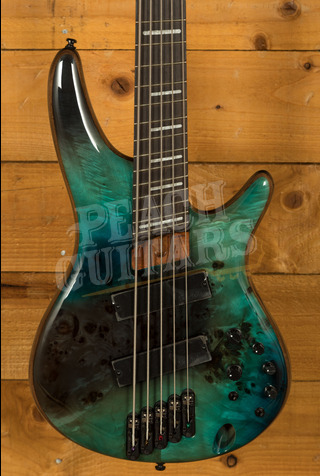 Ibanez SR Workshop Basses | SRMS805 - 5-String Multi Scale - Tropical Seafloor