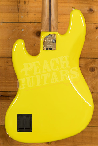 Fender MonoNeon Jazz Bass V | Maple - Neon Yellow