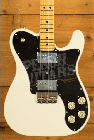 Fender American Professional II Telecaster Deluxe - Maple - Olympic White