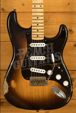 Fender Custom Shop Masterbuilt Austin MacNutt 70th Anniversary 54 Strat | Relic Wide-Fade 2-Tone Sunburst