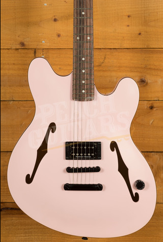Fender Tom DeLonge Starcaster | Rosewood - Satin Shell Pink