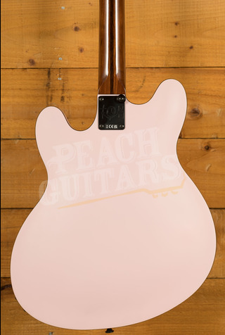 Fender Tom DeLonge Starcaster | Rosewood - Satin Shell Pink