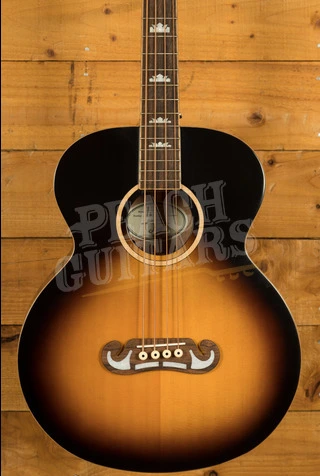 Epiphone El Capitan J-200 Studio Bass | Aged Vintage Sunburst