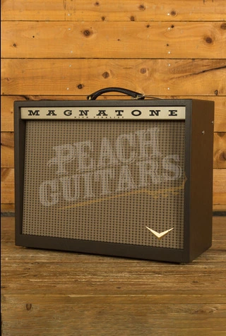 Magnatone Varsity Reverb Traditional Electric Guitar Amplifier Combo - 15W - 1x12" - Spanish Mission