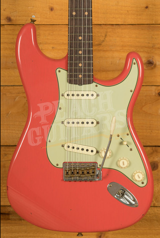 Fender Custom Shop Limited 59 Strat | Journeyman Relic Super Faded Aged Fiesta Red