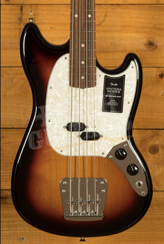 Fender Vintera '60s Mustang Bass | Pau Ferro - 3-Colour Sunburst