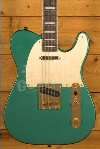 Squier 40th Anniversary Telecaster - Gold Edition | Laurel - Sherwood Green Metallic