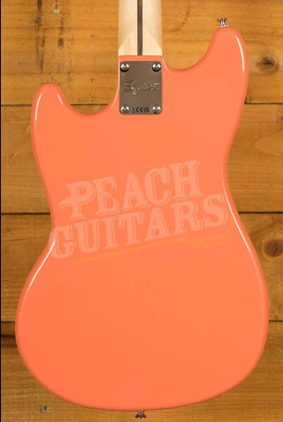 Squier Sonic Bronco Bass Maple Tahitian Coral