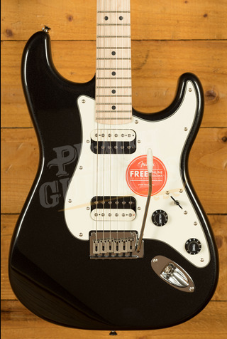 Squier Contemporary Stratocaster HH | Maple - Black Metallic