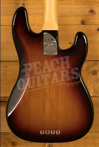 Fender American Professional II Precision Bass Left-Handed - Rosewood - 3-Colour Sunburst