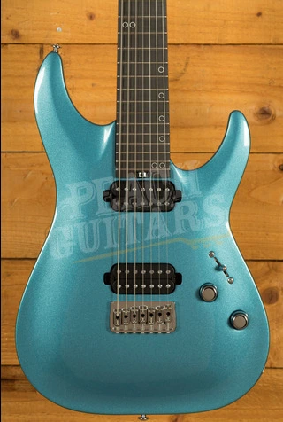 Schecter Aaron Marshall AM-7 | 7-String - Cobalt Slate