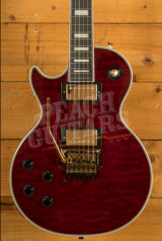 Epiphone Alex Lifeson Les Paul Custom Axcess | Ruby *Left-Handed*