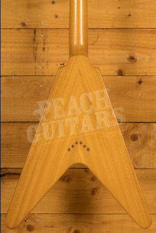 Epiphone Inspired By Gibson Custom Collection | 1958 Korina Flying V - Aged Natural - Left-Handed