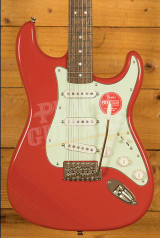 Squier Limited Edition Classic Vibe '60s Stratocaster | Laurel - Fiesta Red