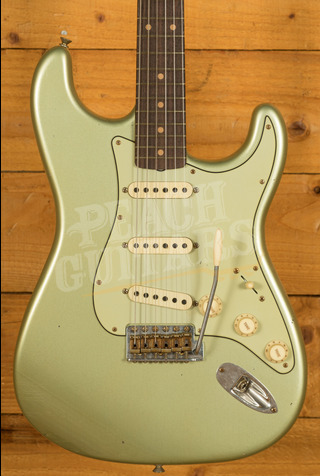 Fender Custom Shop Limited 59 Strat | Journeyman Relic Super Faded Aged Sage Green Metallic