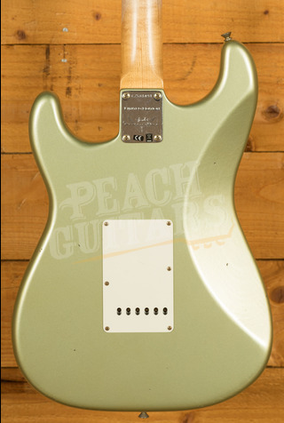 Fender Custom Shop Limited 59 Strat | Journeyman Relic Super Faded Aged Sage Green Metallic