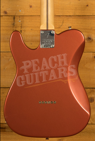 Fender Player Plus Telecaster | Maple - Aged Candy Apple Red