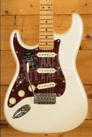 Fender Player Plus Stratocaster | Maple - Olympic Pearl - Left-Handed