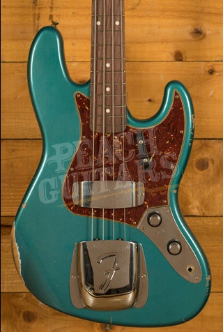 Fender Custom Shop Limited 60 Jazz Bass - Relic Aged Ocean Turquoise