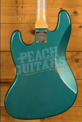 Fender Custom Shop Limited 60 Jazz Bass - Relic Aged Ocean Turquoise