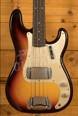 Fender Custom Shop Limited 59 Precision Bass | Journeyman Relic Chocolate 3-Tone Sunburst