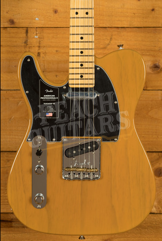 Fender American Professional II Telecaster | Left-Handed - Maple - Butterscotch Blonde