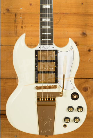 Epiphone Inspired by Gibson Custom Collection | 1963 Les Paul SG Custom - Classic White