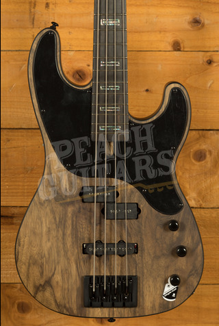 Schecter Bass Model-T 4 Exotic Black Limba | Natural Satin