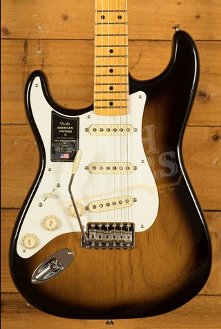 Fender American Vintage II 1957 Stratocaster Left-Handed - Maple - 2-Colour Sunburst
