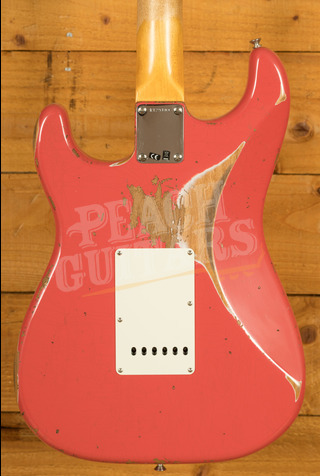 Fender Custom Shop 59 Stratocaster Heavy Relic Faded Fiesta Red w/CC Hardware
