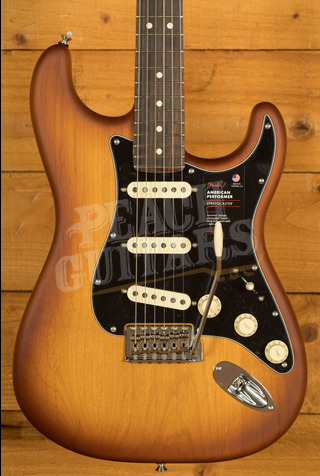 Fender American Performer Timber Spruce Stratocaster | Honey Burst