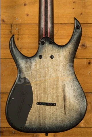 Mayones Duvell BL 7 Trans Natural Black Burst Matte