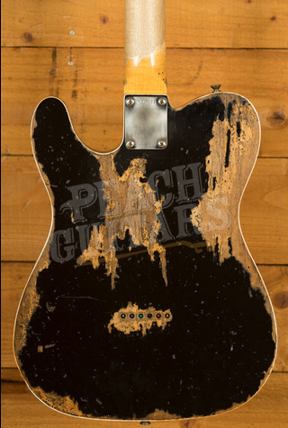 Fender Custom Shop 62 Tele Custom | Super Heavy Relic Black *Used*