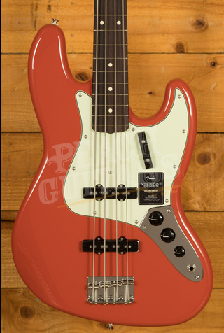 Fender Vintera II 60s Jazz Bass | Rosewood - Fiesta Red