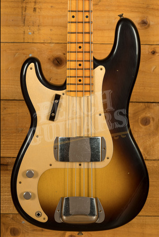 Fender Custom Shop '58 P Bass Journeyman Wide Fade 2-Tone Sunburst Left Handed