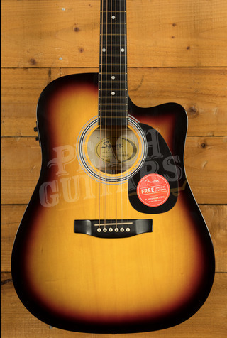 Squier SA-105CE - Dreadnought Cutaway Electro | Sunburst *B-Stock*