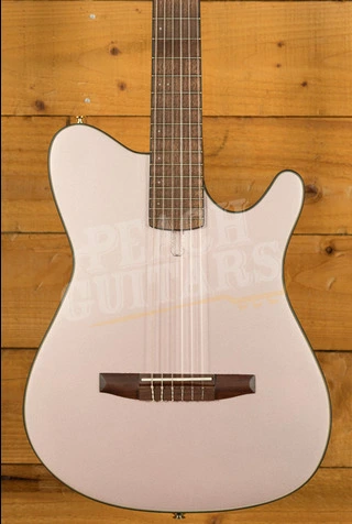 Ibanez FRH10N Solid-Top Cutaway Nylon Guitar - Rose Gold Metallic Flat