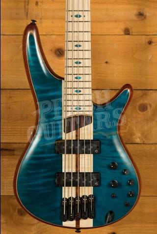 Ibanez SR Premium Basses | SR1425B - 5-String - Caribbean Green Low Gloss