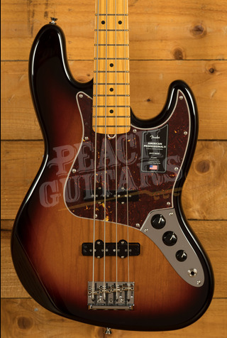 Fender American Professional II Jazz Bass | Maple - 3-Colour Sunburst