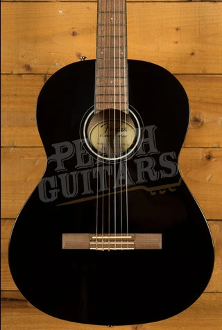 Fender CN-60S Solid-Top Classical Guitar - Black