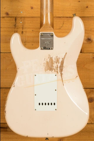 Fender Custom Shop Limited 60 Strat | Relic Super Faded Aged Shell Pink