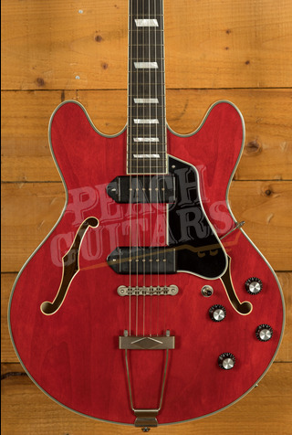Eastman Truetone Vintage Gloss Thinline Series | T64/TV-T-RD - Red