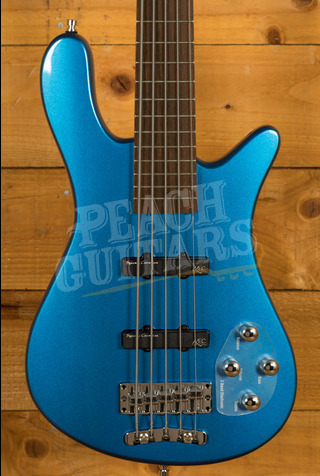 Warwick RockBass Streamer LX 5-String - Metallic Blue High Polish