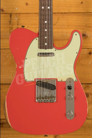 Fender Custom Shop 64 Tele | Relic Aged Fiesta Red