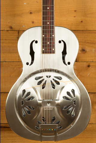 Gretsch G9221 Bobtail | Spider Electro-Resonator - Weathered Pump House Roof