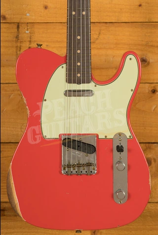 Fender Custom Shop 63 Tele | Relic Aged Fiesta Red