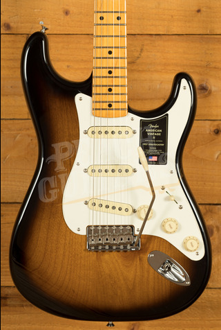 Fender American Vintage II 1957 Stratocaster - Maple - 2-Colour Sunburst