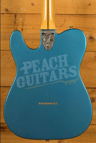 Fender American Vintage II 1972 Telecaster Thinline - Maple - Lake Placid Blue