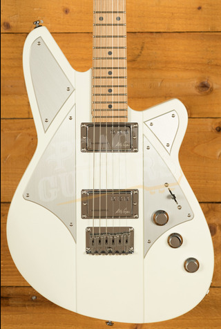 Reverend Signature Series | Billy Corgan - Satin Pearl White - Roasted Maple